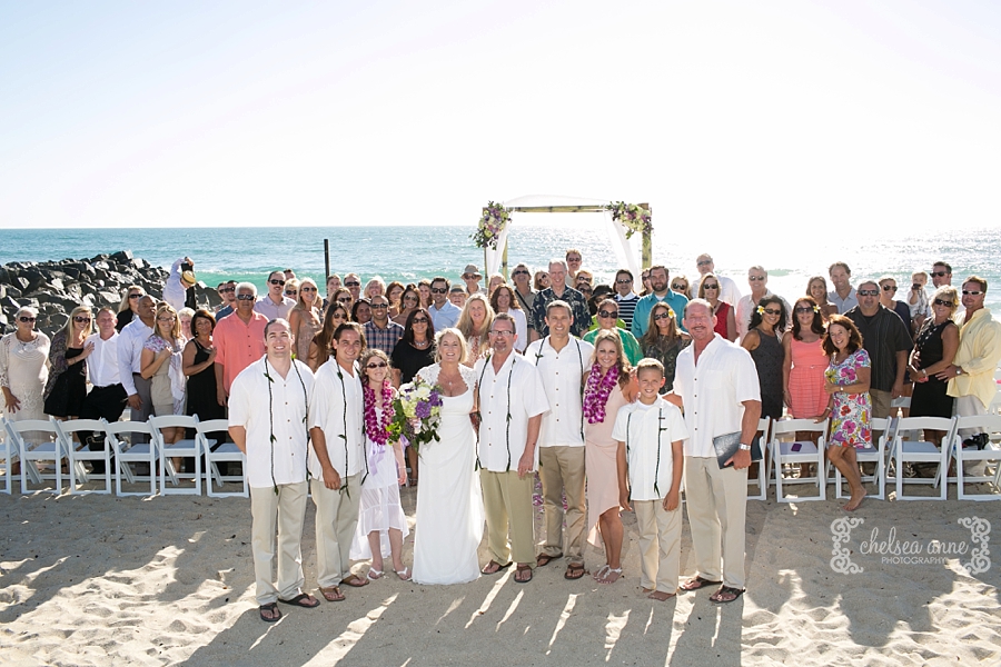 Bev Don Carlsbad Beach Wedding